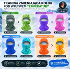 RedlineWall™ HeatShift – Kominiarka Zmieniająca Kolor pod Wpływem Temperatury