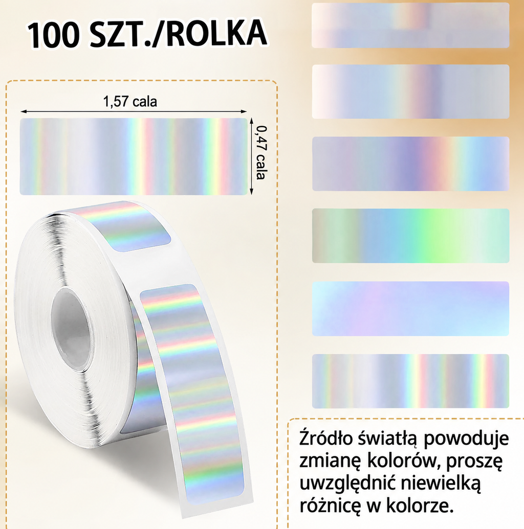 RedlineWall – Holograficzne Etykiety