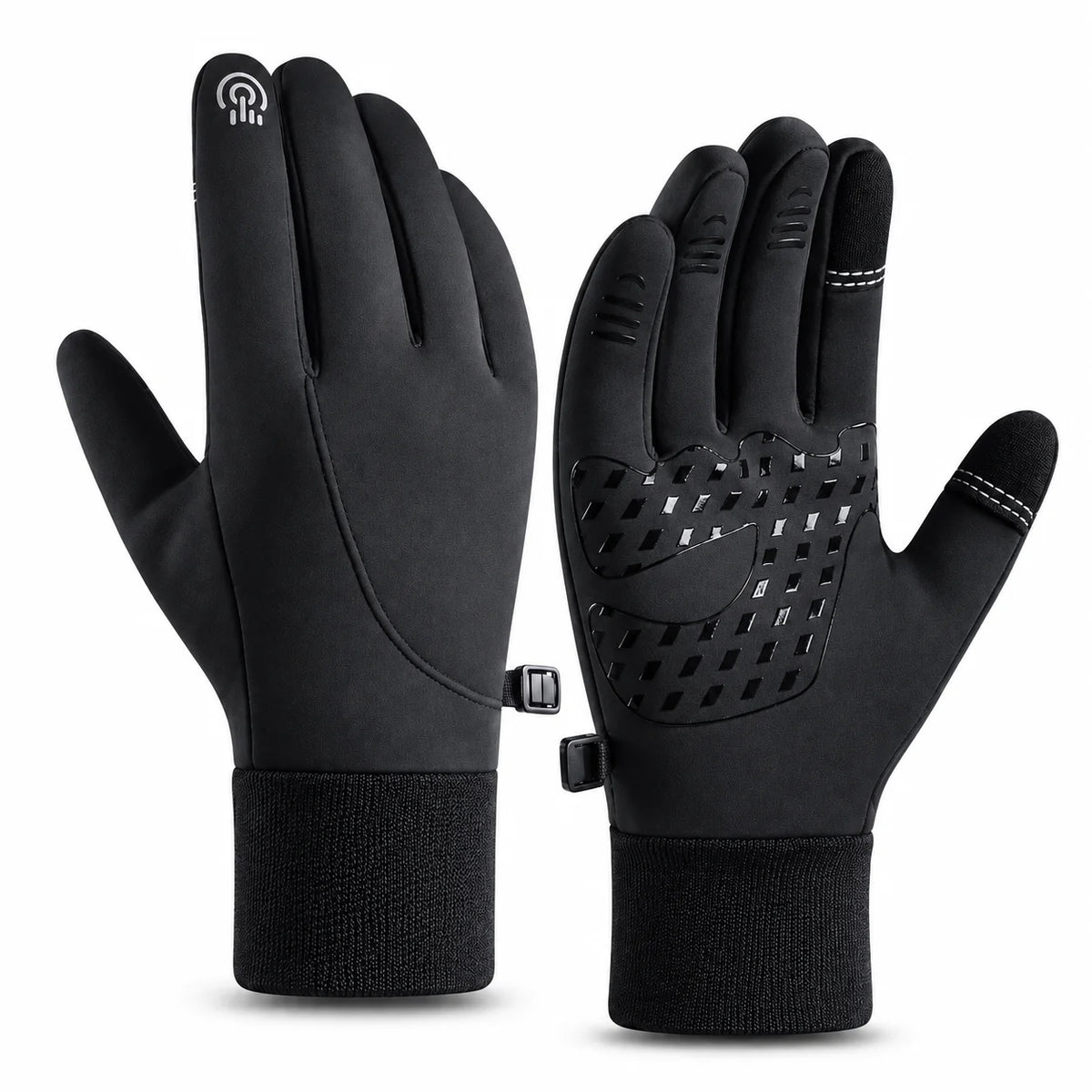 **RedlineWall™ Thermal Grip Gloves – Rękawiczki Termiczne Touchscreen**