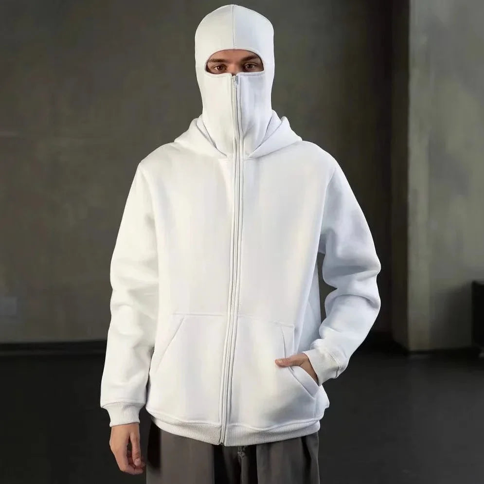 RedlineWall – Bluza z Kapturem i Maską