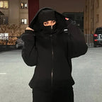 RedlineWall Balaclava Hoodie – Bluza z Kapturem i Maską