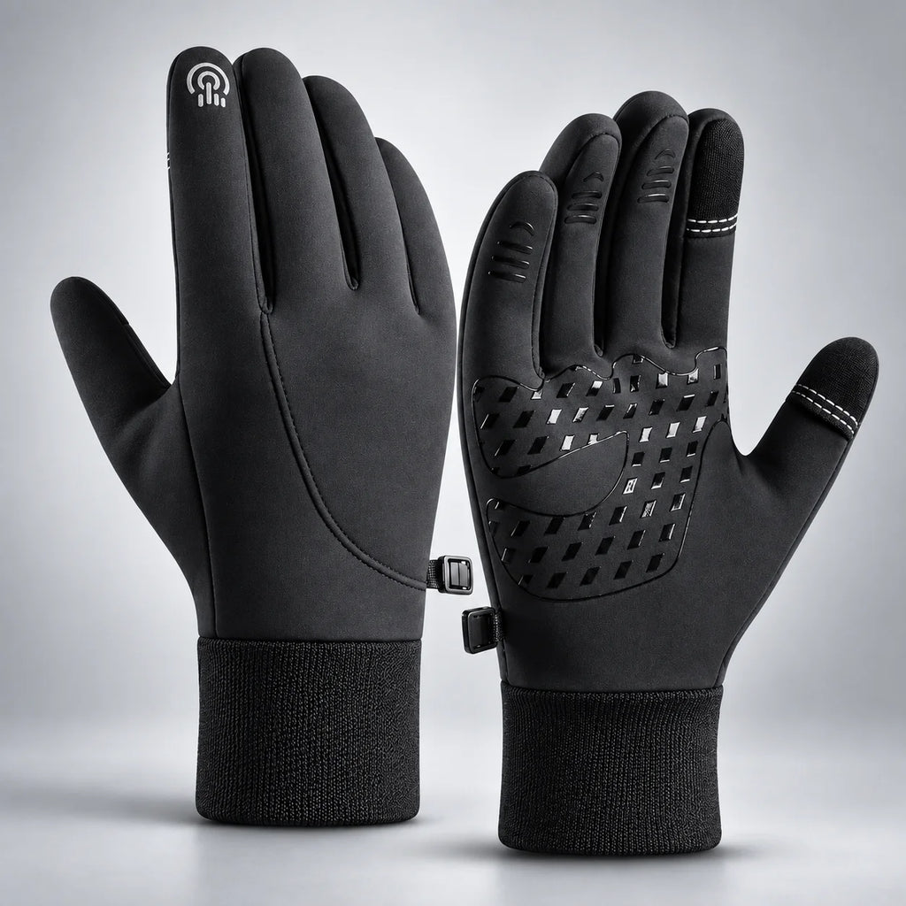 **RedlineWall™ Thermal Grip Gloves – Rękawiczki Termiczne Touchscreen**